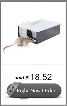 Новая Домашняя Съемная ловушка для мыши, автоматическая ловушка для мыши, многоразовая ловушка для ловли крыс с высоким эффектом, ловушка для ловли крыс, ловушка для мышей-убийц, клетка для грызунов