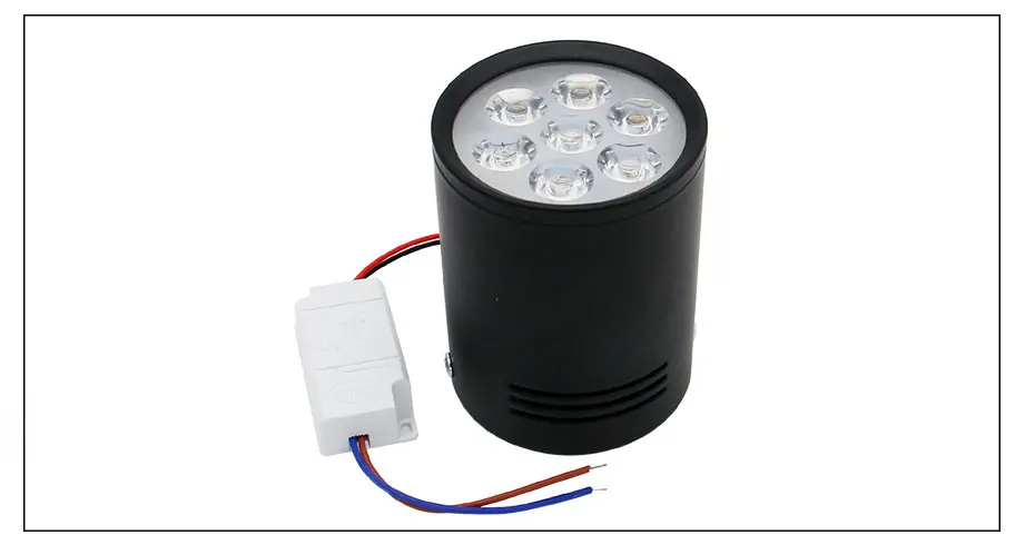 [DBF] Диммируемый светодиодный Cree поверхностный монтируемый светильник 3W/7 Вт/9 Вт/12 Вт белый/черный корпус AC85-265V потолочный Точечный светильник домашний внутренний светильник