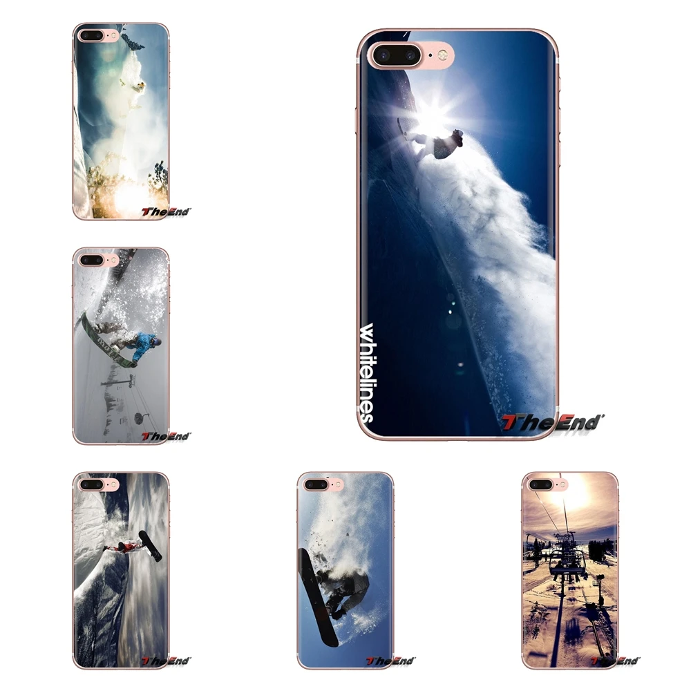 Snow Or Die Ski Snowboard Sport Soft Transparent Cases Covers For Huawei Mate Honor 4C 5C 5X 6X 7 7A 7C 8 9 10 8C 8X 20 Lite Pro |