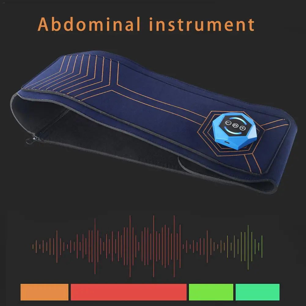 Smart Fitness Belt Muscle Training USB Rechargeable Stimulus Belt Abdominal For Electric Muscle Belly Exercises Slimming Machine