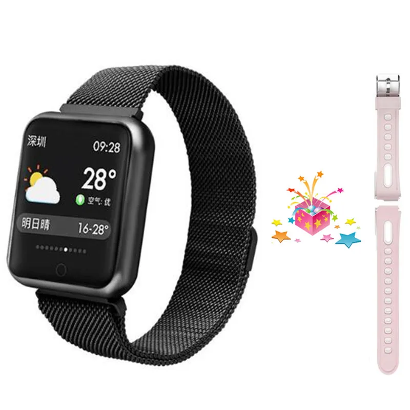 

Swimming smart bracelet IP68 Waterproof fitness tracker watch Sports smartband VS IWO8 DM09 LF07 relogio bluetooth smart watch