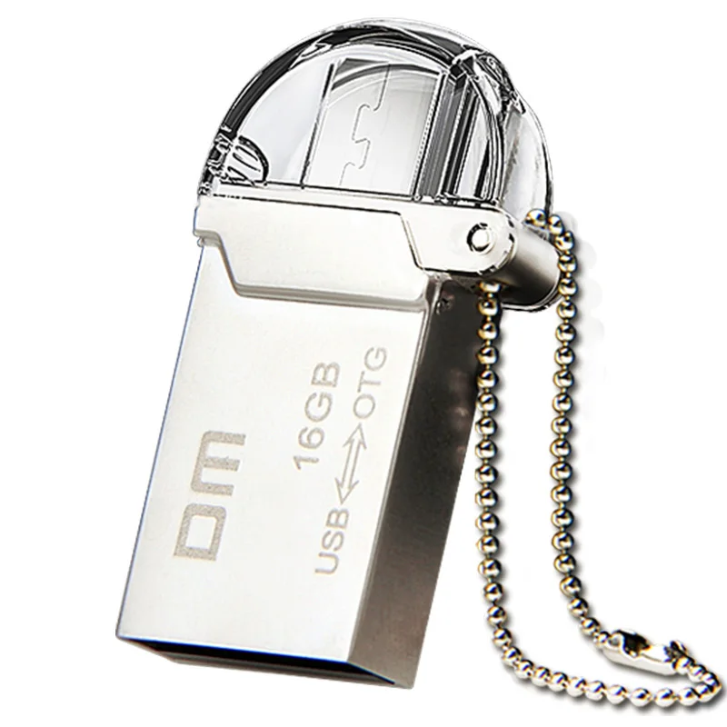 DM PD008 OTG USB 32G 16G 64G USB флеш-накопители, флеш-накопители для смартфонов, флеш-накопитель Micro USB, Портативная память, металлическая usb-флешка