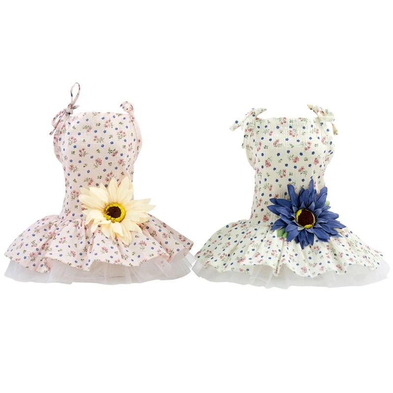 

Dog Dress Sweater Dresses Cute Girl Dog Clothes Cat Clothing Chihuahua Yorkshire Puppy Costumes Apparel Pet Outfits