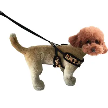 

TPFOCUS Summer Leopard Printing Pet Harness for Small Dogs Outdoor Walking Safety Simple High Quality Dog Cothes 2019