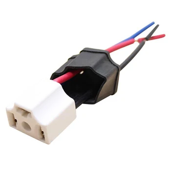 

1Pcs H4 9003 Ceramic Wire Wiring Car Head Light Bulb Lamp Harness Socket Plug