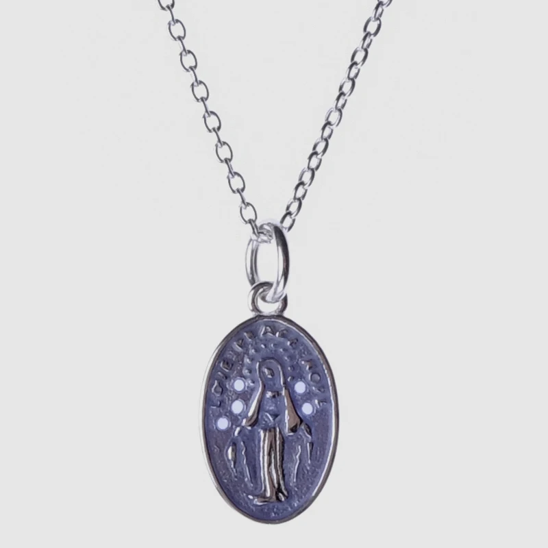 

Amorita boutique silver925 Virgin Mary love peace hope collarbone chain necklace