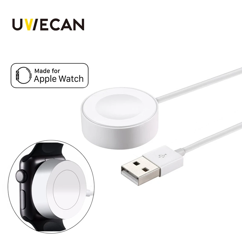 10X портативный магнитный 1 м/3 3 фута USB зарядный кабель для i Watch Беспроводное