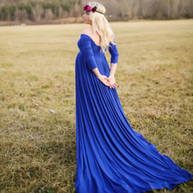 SMDPPWDBB реквизит для беременных Необычные платья Одежда Макси Шифоновое платье