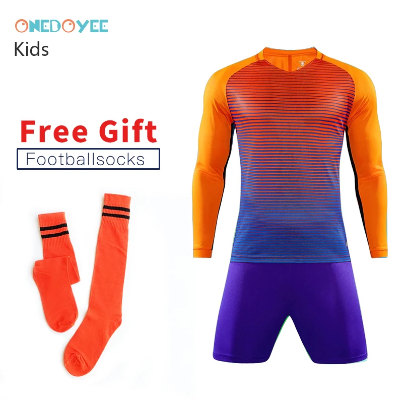 Buy ONEDOYEE Kids Football Clothes Long Sleeves Sports