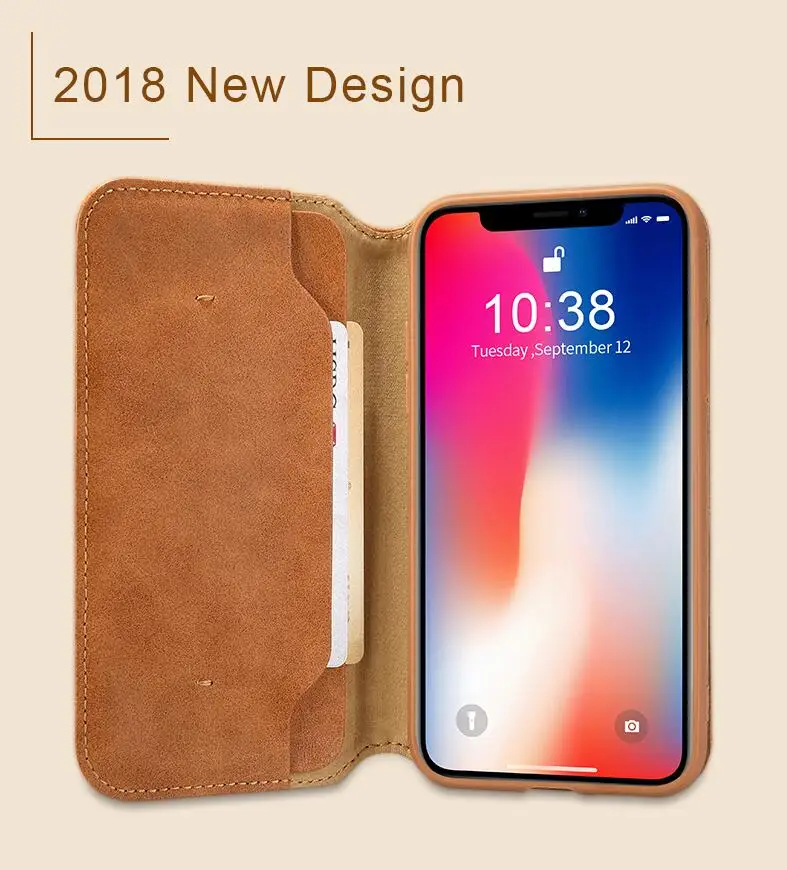 Jisoncase для iphone x funda, флип-чехол, 5,8 дюймов, защитная оболочка, защитный чехол для iphone x, чехол