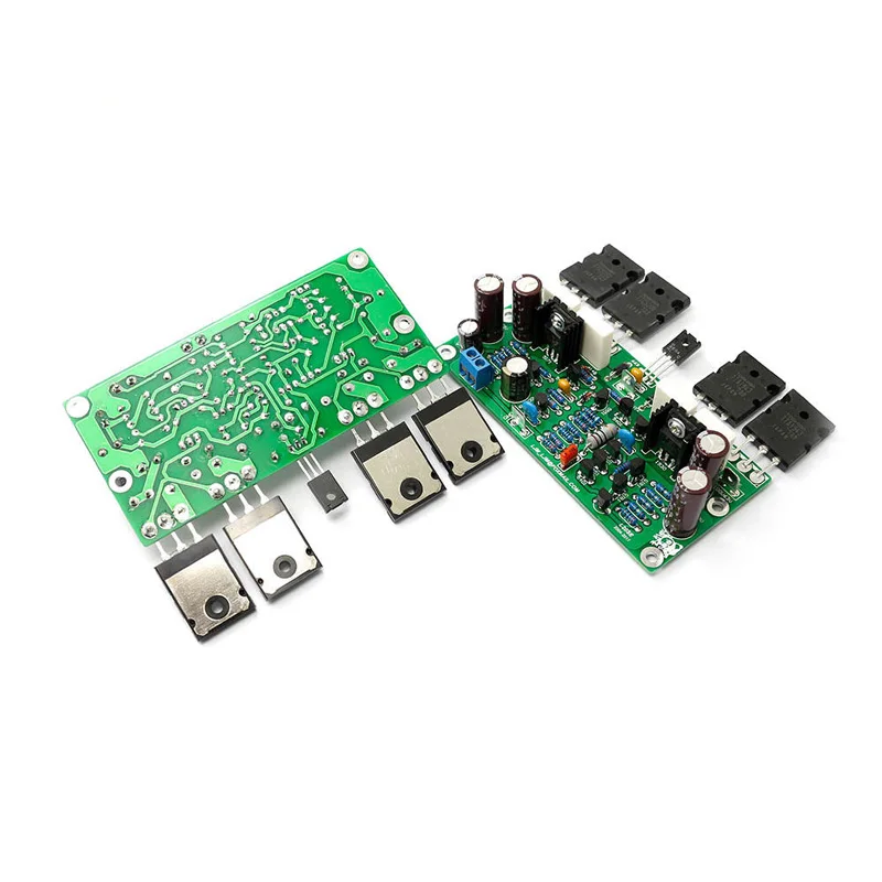 Online Lusya L20 SE amplificador de Audio de A1943 C5200 Streo canales duales 350W Tarjeta de amplificador 4ohm kits DIY 2 uds