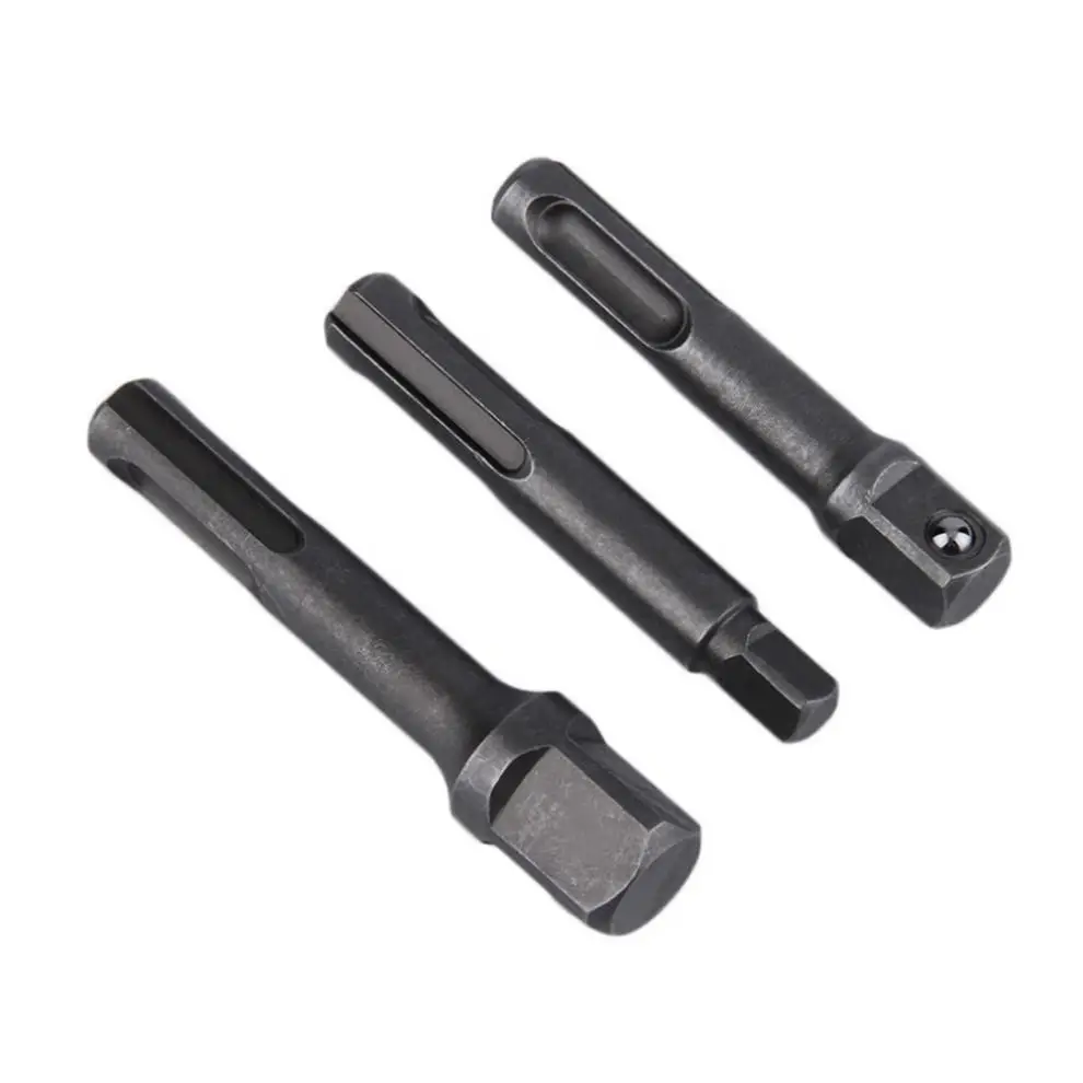 3pcs/lot Mini SDS Plus Socket Driver Set Drills Drill Bit Adaptor 0.6cm