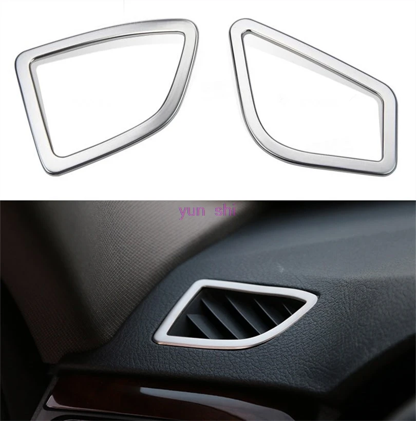ABS chrome Car both sides Air-conditioning outlet decoration stickers car-styling cover For BMW 4 / new 3 Series 3GT 320 316 328
