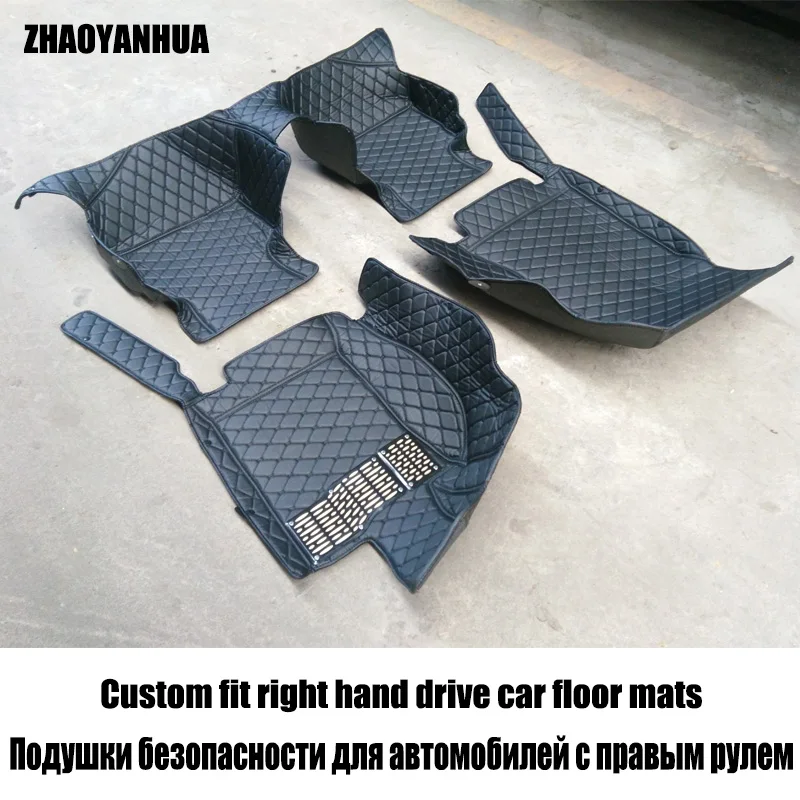 Пользовательские Fit салона Интимные аксессуары правый руль автомобиля коврик