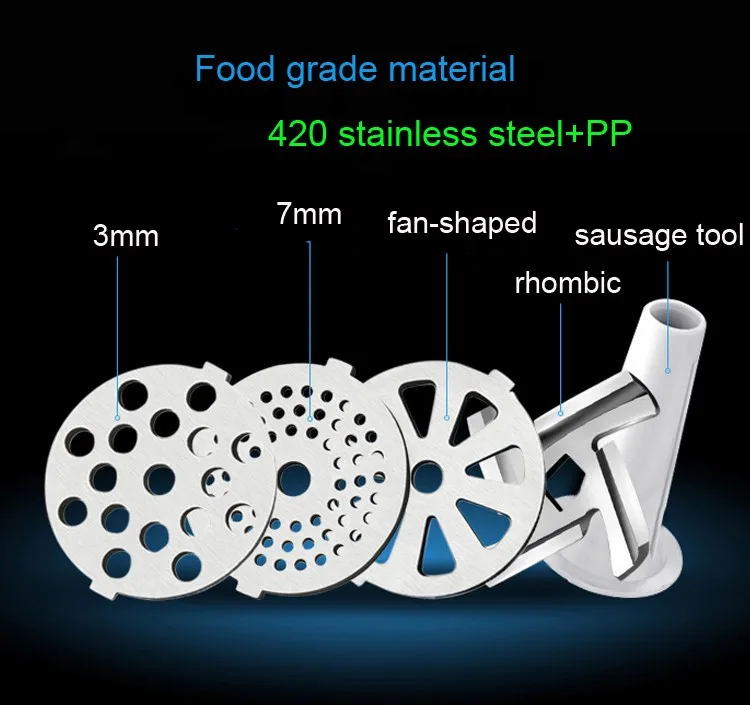 Бытовой электрический нож для мяса ножи для мясорубки многофункциональная машина для изготовления фрикаделек мясорубки колбаса шприц