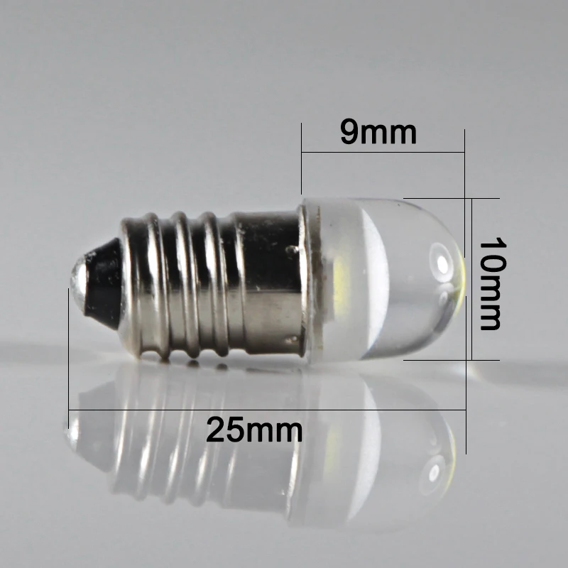 4 шт. T4W BA9S E10 светодиодная лампочка свет Dc 6 V 12 V 24 v 0,5 W мини-индикатор свет автомобиля Interio освещение авто приборные лампы