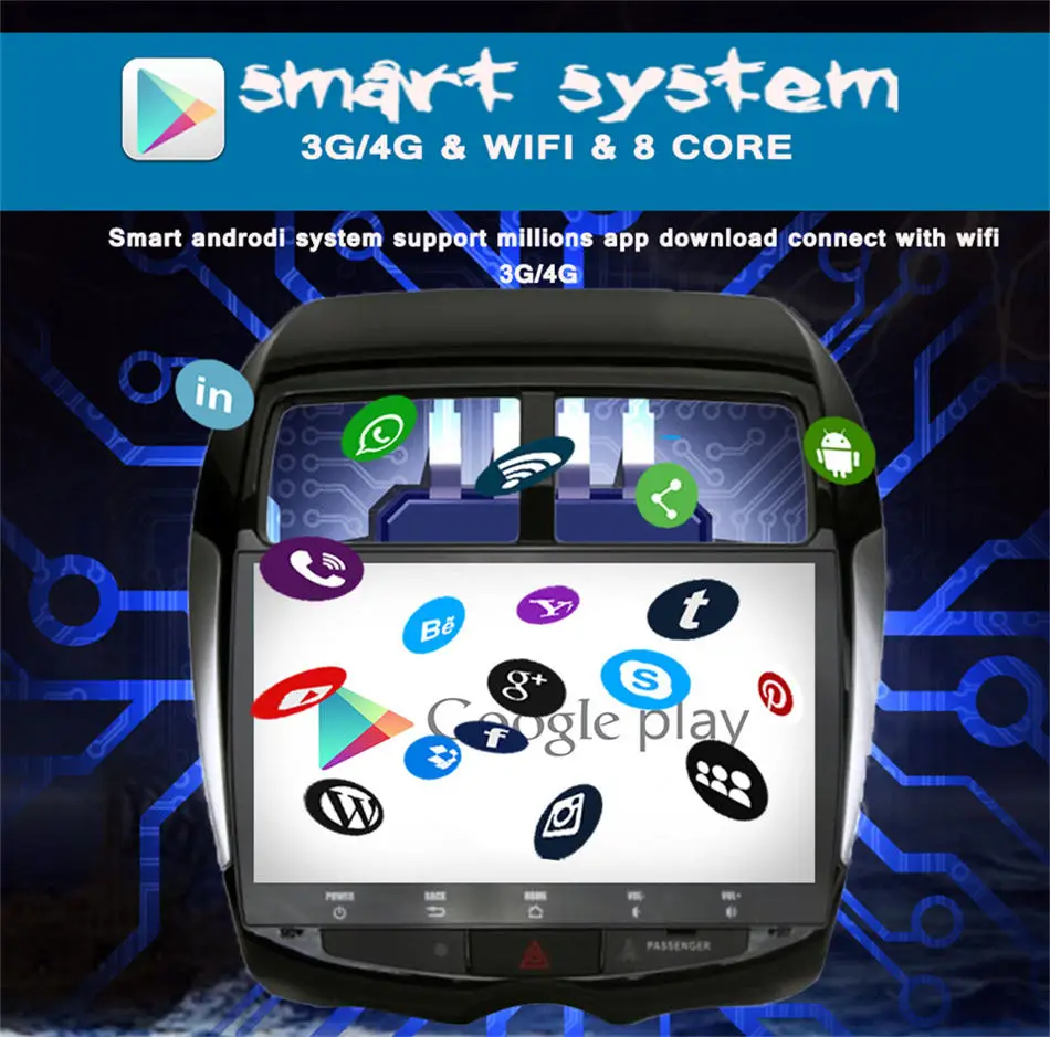 Excellent 10.2" Android 8.1 Car GPS Player Navi for Mitsubishi ASX 2010 2011 2012 with 2G+32G Octa Core Stereo Multimedia No DVD Head unit 10 Excellent 10.2" Android 8.1 Car GPS Player Navi for Mitsubishi ASX 2010 2011 2012 with 2G+32G Octa Core Stereo Multimedia No DVD Head unit 10