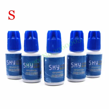 

SKY brand S glue for eyelash extensions professional eyelash extension glue long lasting time and fast drying 1pcs free shipping