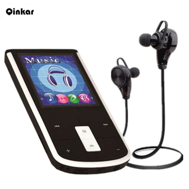 Qinkar bluetooth MP3 player BT388 +Bluetooth headphones BT sport