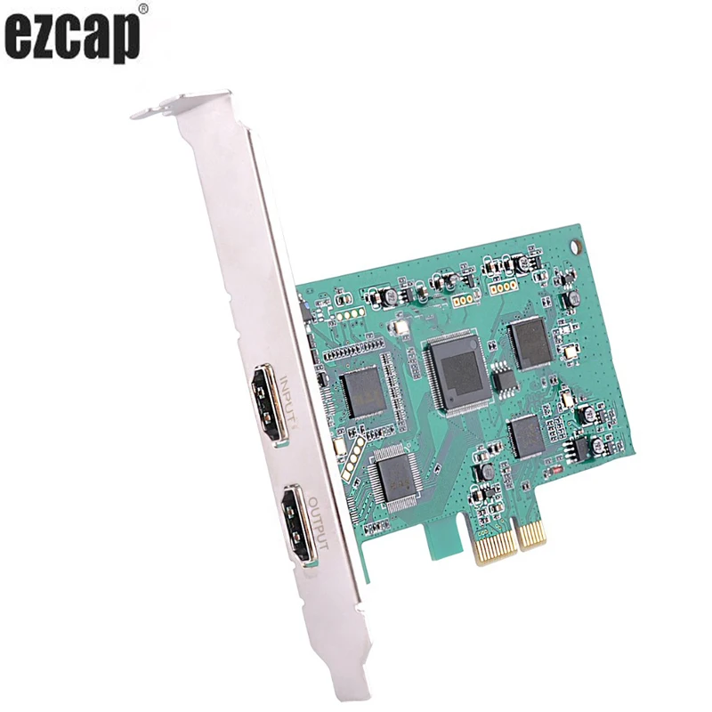 Dual HDMI PCIE Video Capture Card HDMI HD Video Capture 1080p 60pfs Record Game Conference Live Bro