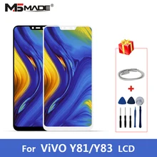 6,2" AAA Качество для Vivo Y83/Y81 ЖК-дисплей с сенсорным экраном дигитайзер сборка части для Vivo Y81 дисплей с рамкой