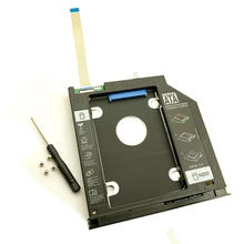 ใหม่ 2nd SSD HDD Caddy สำหรับ Dell 3467 3468 3478 3562 3567 3568 3576 3578 ฮาร์ดดิสก์ไดรฟ์แคดดี้ 9.5 มม.()