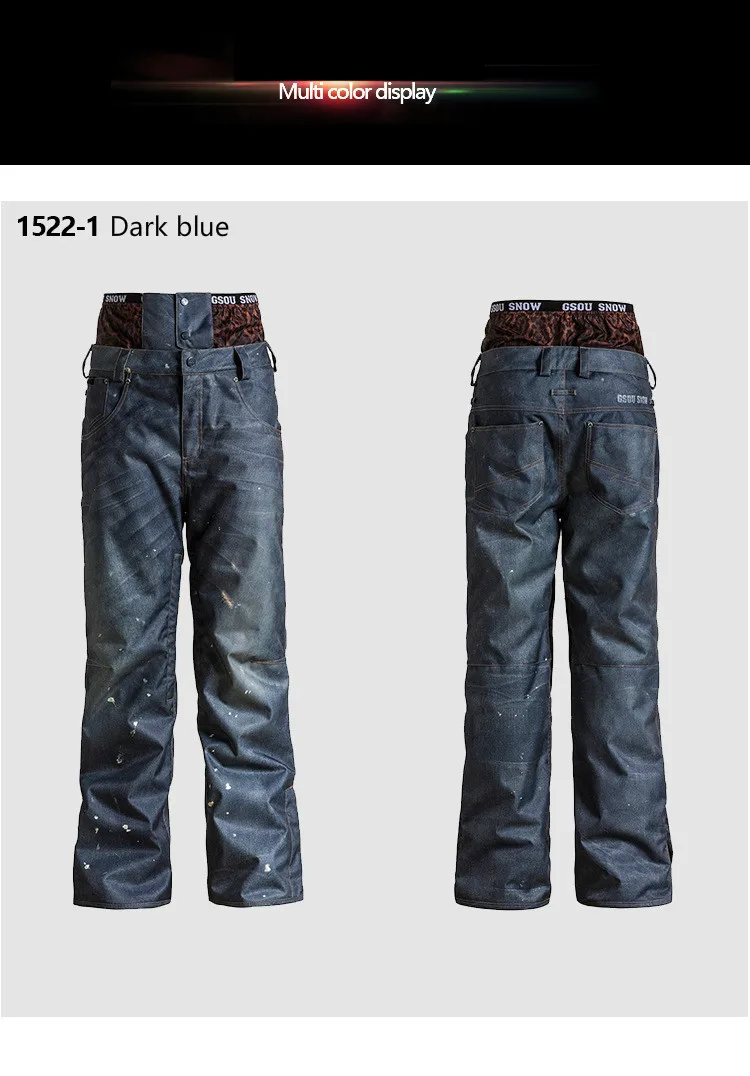 Linhas de Cintura Coreano Cowboy Calças Ao