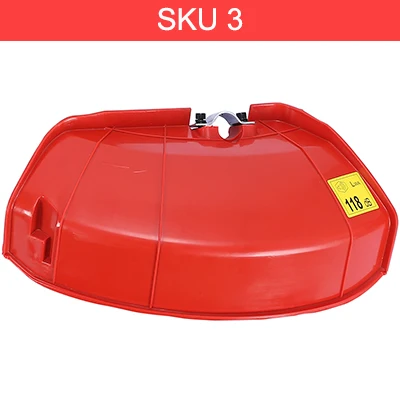 SKU 3 1 шт., высокое качество, защита косилки, перегородка, бензиновый кусторез, аксессуары для сорняков, универсальная утолщенная газонокосилка Lncrease, защита травы - Цвет: SKU 3