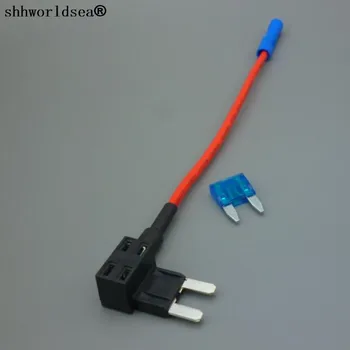 

shhworldsea High Quality 5pcs New Add- A -Circuit Fuse Tap Piggy Back Blade Fuse Holder Free Shipping