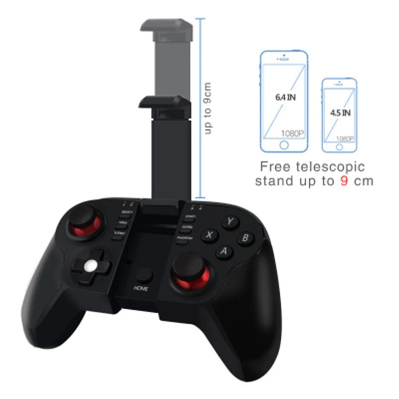 Compatible with PS3,PC,Smart Phone,TV Box VR Wireless Bluetooth Gamepad pubg controller Bluetooth4.0Controller Joystick portable