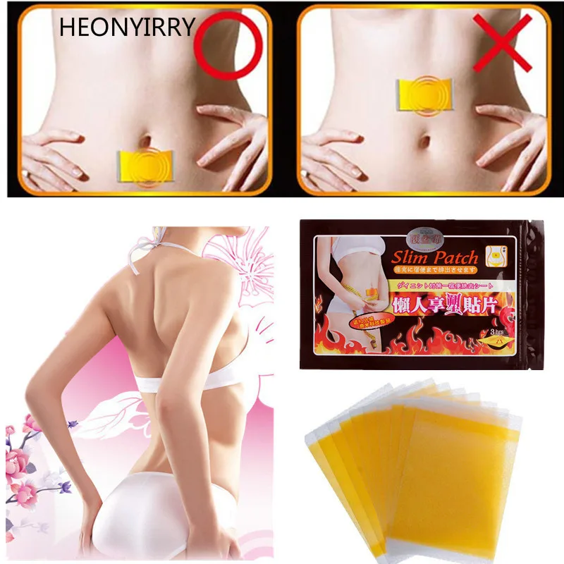 100pcs 10bags Slimming Navel Stick Slim Patch Lose font b Weight b font font b Loss