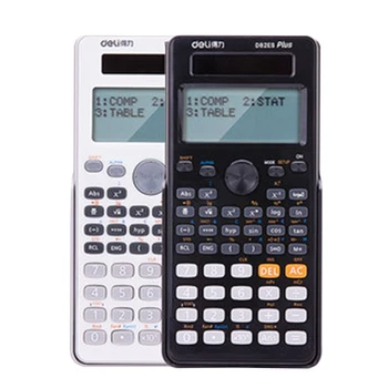 

2018 Desktop Dual Power 252 Kinds Function Scientific Calculator Solar+Battery Power 12 Digital 2-Line LCD Display