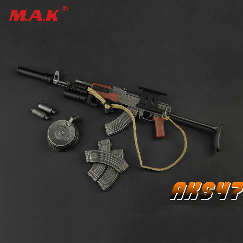 1:6 весы игрушки пластиковый пистолет Модель AKS47 оружие аксессуары складной подходит для 1" Экшн фигурки аксессуары