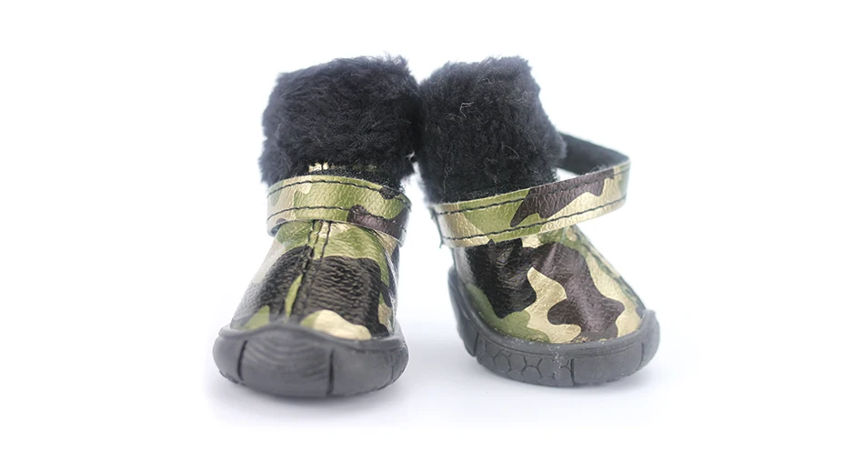 winter dog shoes