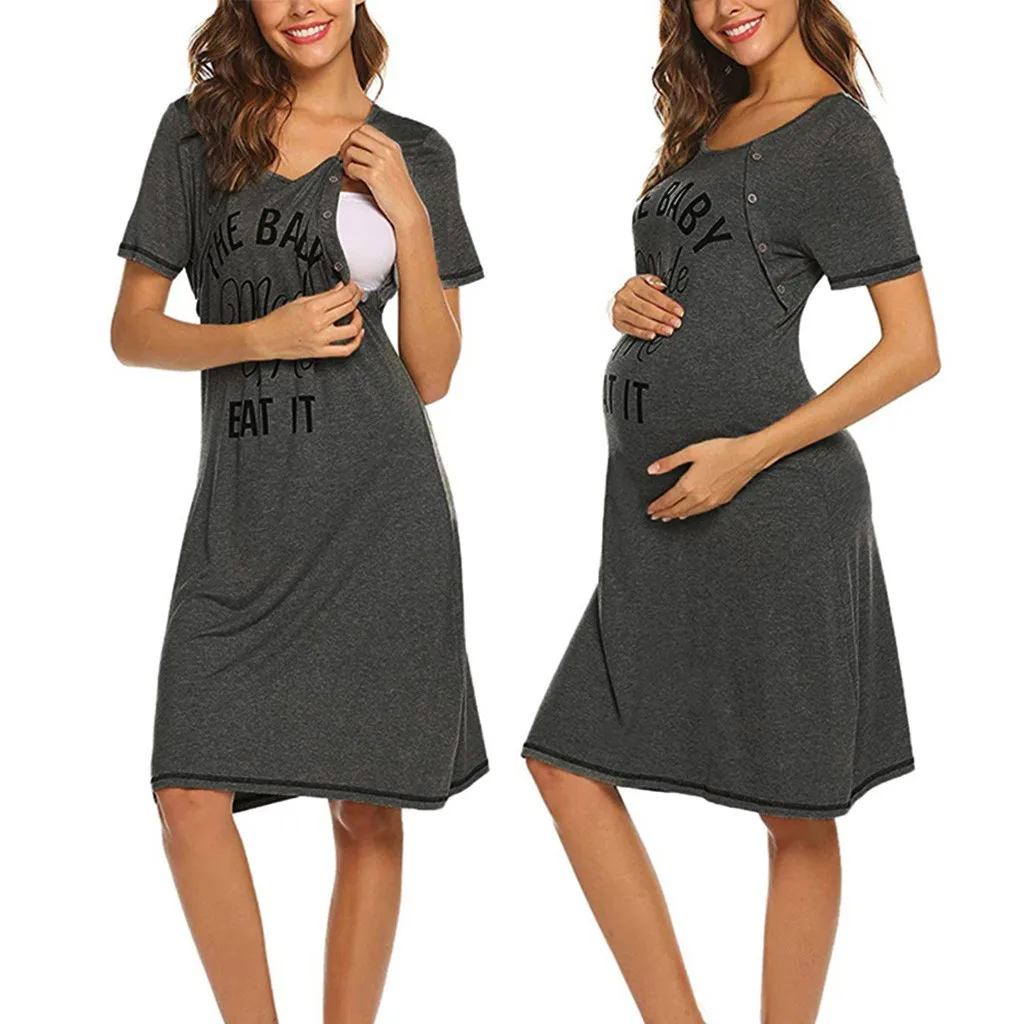 casual breastfeeding dresses