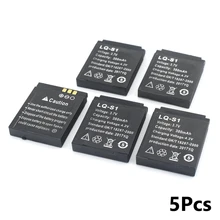 YCDC Top Brand Smart Watch Battery LQ-S1 3.7V 380MAH RECHARGEABLE LI-ION POLYMER SMART WATCH DZ09 BATTERY 5PCS