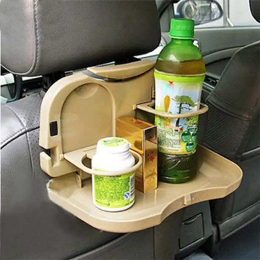 Car Back Seat Drink Bottle Holder Stand Car Stylish Foldable Travel
