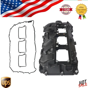 

AP03 N55 Engine Cylinder Head Valve Cover With Gasket 11127570292 For BMW 335i 640i 740i X3 X5 X6