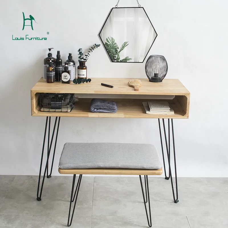 

Louis Fashion Dresssers Nordic Solid Wood Desk Dressing