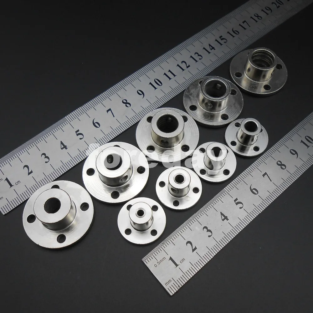 

1PC NEW 3MM 3.17MM 4MM 5MM 6MM 6.35MM 7MM 8MM 10MM 11MM 12MM 14MM Rigid Flange Coupling Motor Shaft Coupler *FD368-376/FD122-124