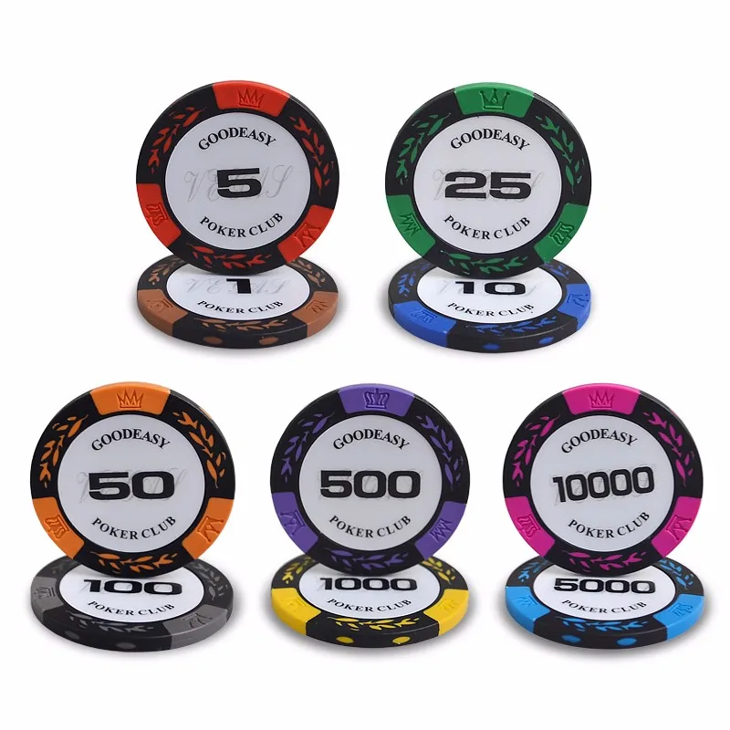 Buy 175pcs High quality Poker Chips 14g Clay/Iron/ABS