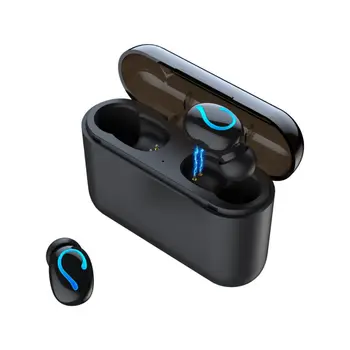 

Wireless Earbuds Stereo Bluetooth Earphones Mini Headfrees with 1500mAh Power Bank Earphones Bluetooth In-ear Headset Wireless