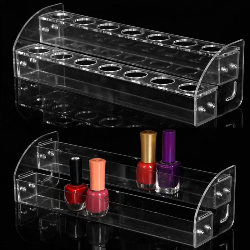 Multi purpose Removable Transparent Acrylic Lipstick Makeup Display