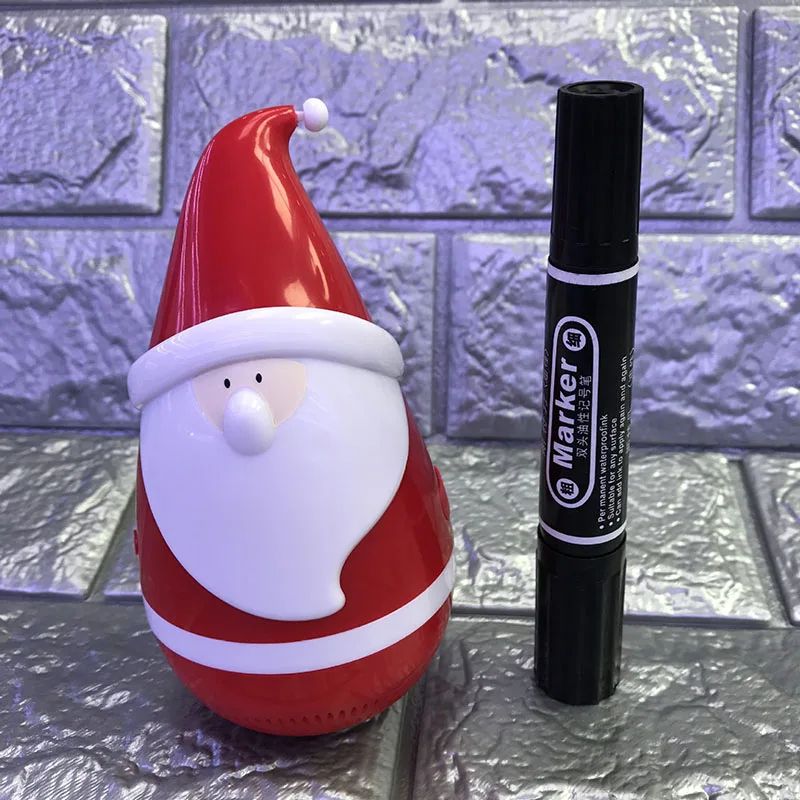 Christmas Gifts Mini Santa Bluetooth Speaker Cute Tumbler Wirless Stereo Surround Speaker Subwoofer Hifi Music Player  (14)