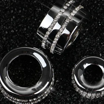 

3pcs Luxury Crystal car air conditioner switch knob bling decoration for BMW x1 x3 x4 x5 x6 series 1/3/5/7 interior accessories