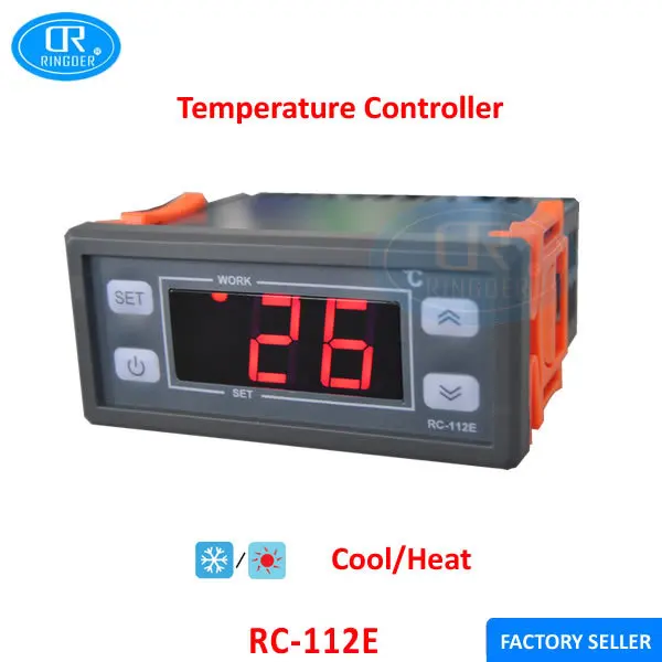RINGDER RC 112E 230V30A Cool Heat ON/OFF Relay Switch
