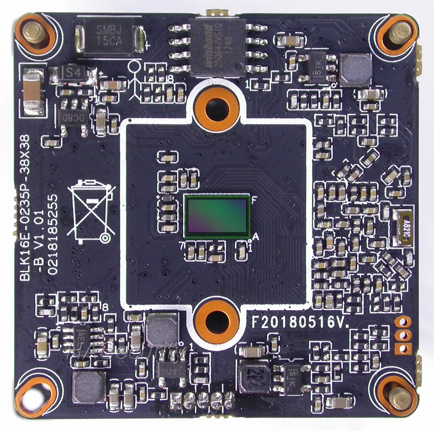 WiFi 3 7 мм объектив H.265/H.264 1/2. &quotSmartSens CMOS SC2235 сенсор + Hi3516E V100 CCTV IP камера Модуль платы