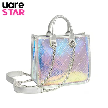 

PU leather chain tote bags for women luxury handbags women bags designer 2019 fashion shoulder messenger bags for lady