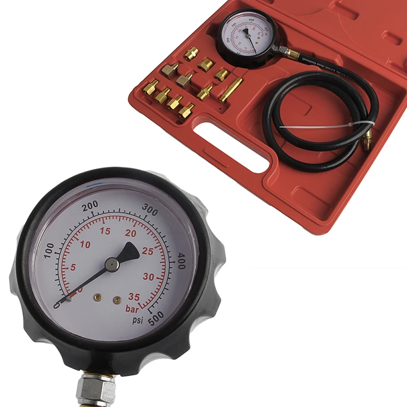 

Very Durable Engine Cylinder Pressure Gauge Compression Tester Diagnostic Portable Tool Kit