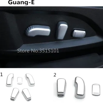 

Car Styling Cover Detector ABS Chrome Seat Adjustment Knob Button Switch Trim Accessories For Renault Kadjar 2016 2017 2018